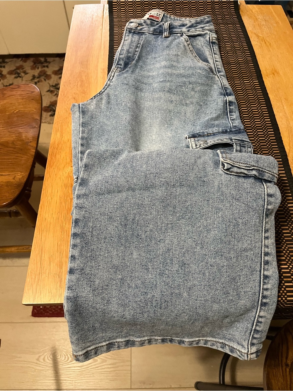 Love Culture Light Blue Wide Leg Denim Jeans